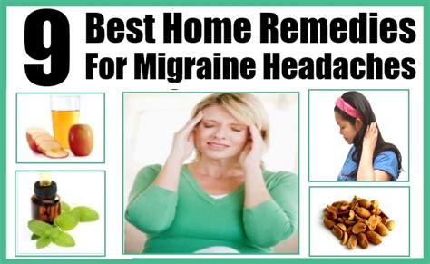 9 Best Home Remedies For Migraine Headaches Natural Treatments