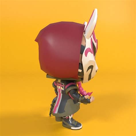 3d Model Drift Fortnite Pop Funko Vr Ar Low Poly Cgtrader