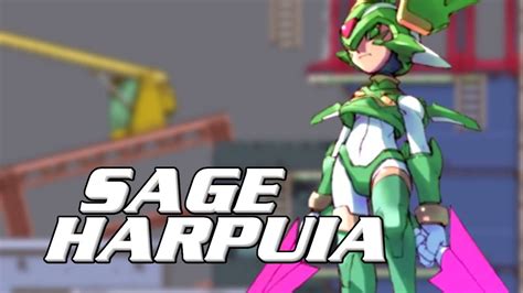 Megaman Zero Online Sage Harpuia Trailer Youtube