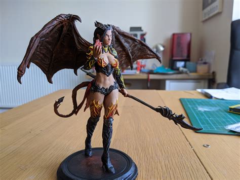 3d Printable Succubus By 3dartguy