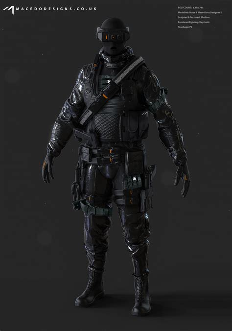 Artstation Combat Hazmatstealth Suit