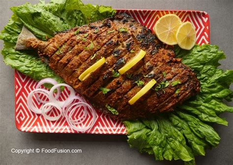 Grilled Tandoori Fish Food Fusion