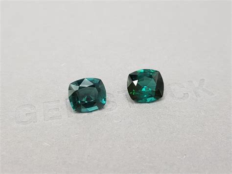 Pair Of Indigolite Tourmalines From Afghanistan 491 Ct Price 3400