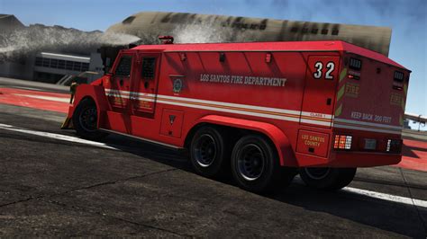 Lsfd Los Santos Fire Department Livery For Rcv Add On Livery