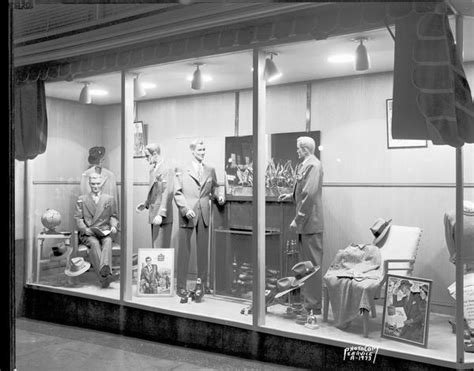 Hub Clothing Store Photograph Wisconsin Historical Society