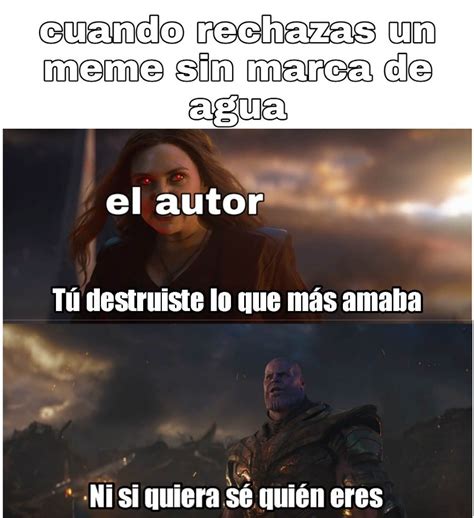 29 Thanos Memes Español Plantillas