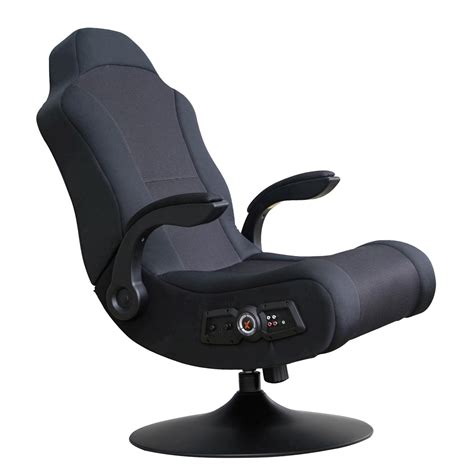 This astounding chair is foldable. X Rocker Commander Pedestal Gaming Chair Rocker, Black ...