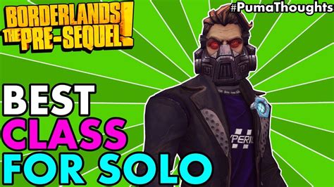 What's the Best/Most Fun Character Class for Solo Play in Borderlands