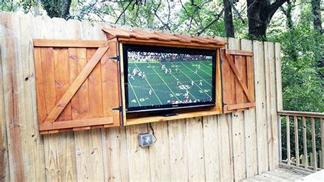 How To Build An Outdoor Tv Cabinet Video Todays Homeowner