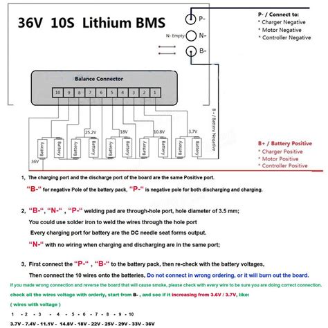 Схема подключения Bms 3s 40a для литиевых аккумуляторов