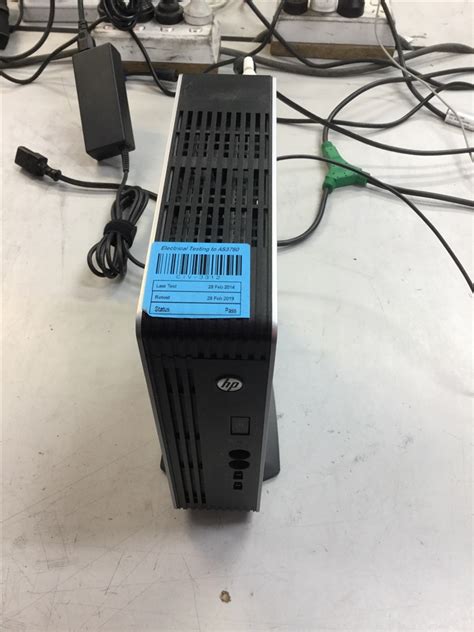 Desktop Hp T610 Plus Ww Thin Client With Charger Appears To Function
