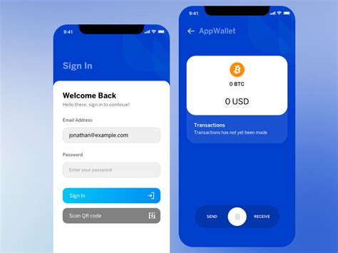 Bitcoin Wallet App By Nitish 💥 On Dribbble