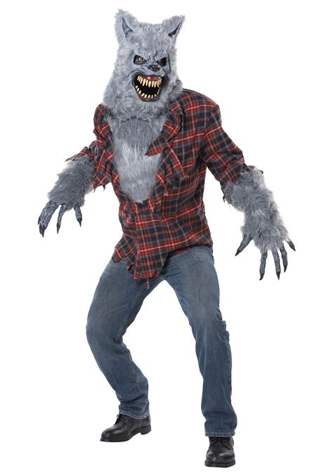 Gray Lycan Werewolf Adult Costume