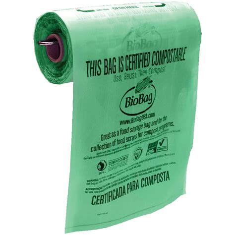Biobag Certified Compostable Produce Bags 3200 Ct