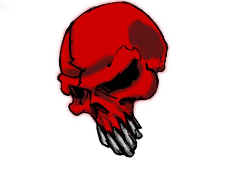 Red Skull Png Png Image Collection