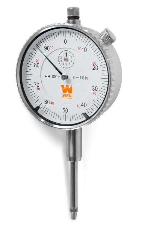 Wen 10702 1 Inch Precision Dial Indicator With 001 Inch Resolution