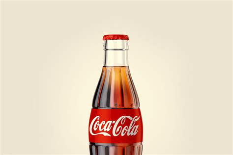 Free 3d Model Of Coca Cola Bottle On Behance