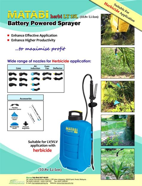 Spray Equipment Mycrop Sdn Bhd