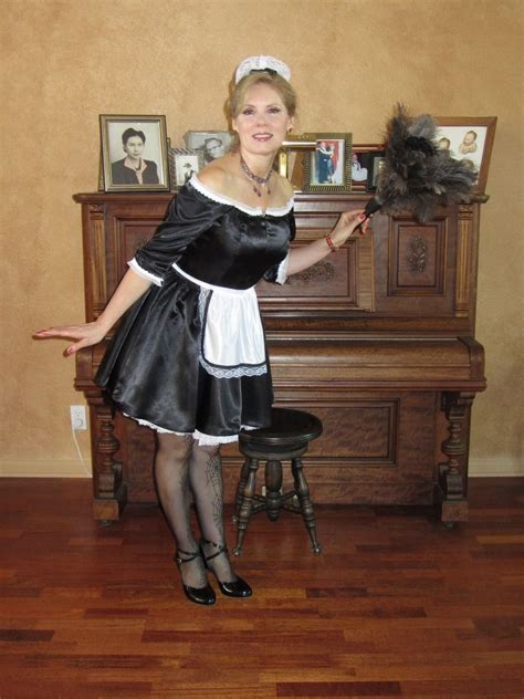 love the picture watching over your shoulder dear with images french maid maid outfit