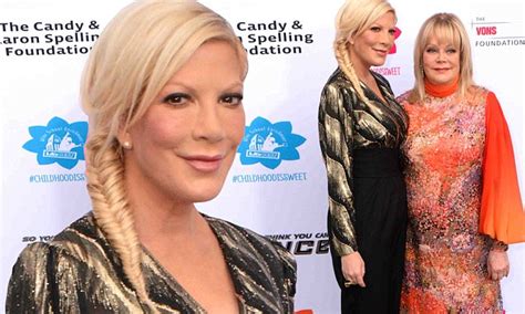 Tori Spelling Reunites With Mother Candy At Las Best Awards Daily