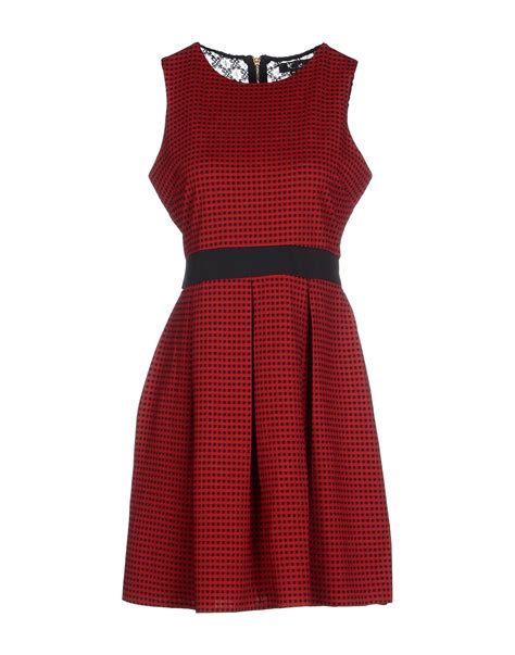 Lyst Cutie Short Dress In Red