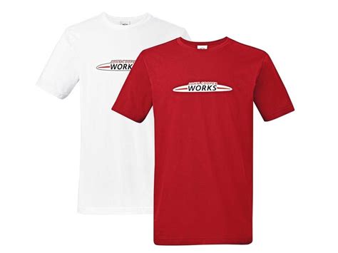 Mini Jcw Logo T Shirt Mens Sizes