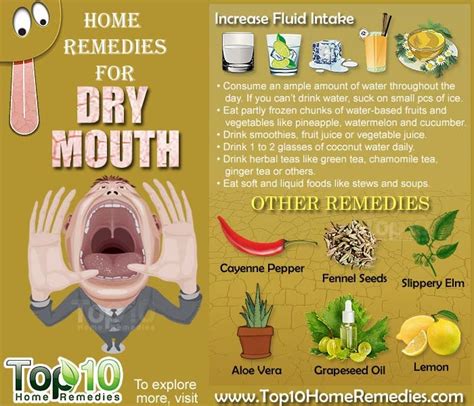 Home Remedies For Dry Mouth Top 10 Home Remedies