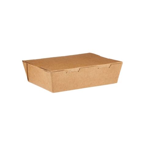 Kraft Lunch Box Without Window Eco Cup Store Lunch Box