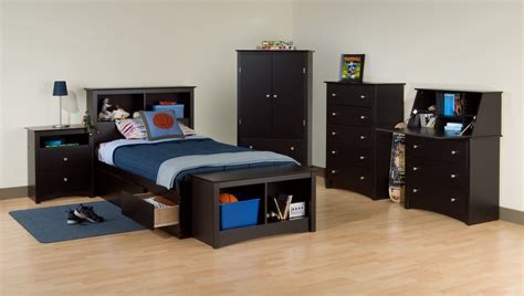 See more ideas about boys bedroom furniture, boy's bedroom, kid beds. full size bed sets for teenage boys | Sonoma Black 6PC ...