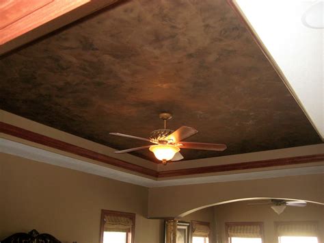 Here are our 50 simple and best false it is now a trend to use real tin or faux metallic tiles on the ceiling. Tray Ceiling - Master Bedroom - Italian Finishes - Bella F ...