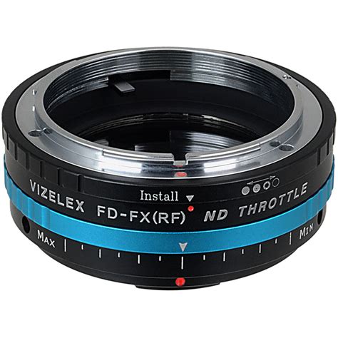 fotodiox vizelex nd throttle lens mount fd fxrf pro ndthrtl bandh