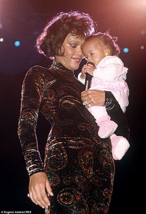 Happier Times Whitney Cradles The Infant Bobbi Back In 1993 Bobbi