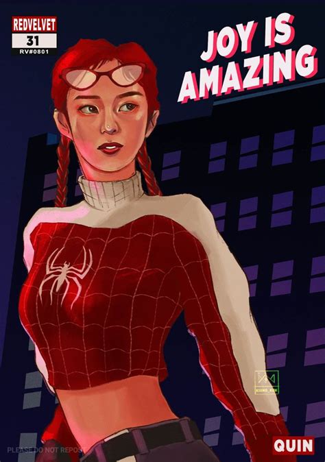 Spider Woman 🕷️🕸️ ️💙 Joy Fanart