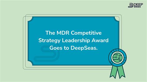 Deepseas Wins Frost And Sullivan Mdr Strategy Award