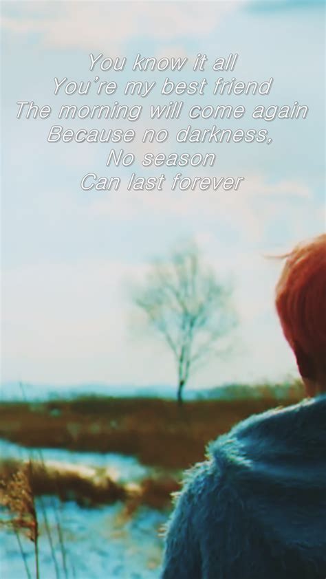 Bts Wallpapers Bts Springday Wallpapers Bts Lyric Bts Lyrics