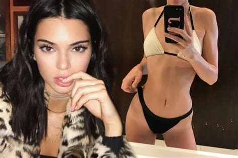 Kendall Jenner Shows Off Her Svelte Frame As She Strips Down To Tiny Bikini For Smoking Hot