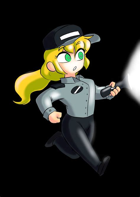 Security Gal By Theguywhodrawsalot On Deviantart