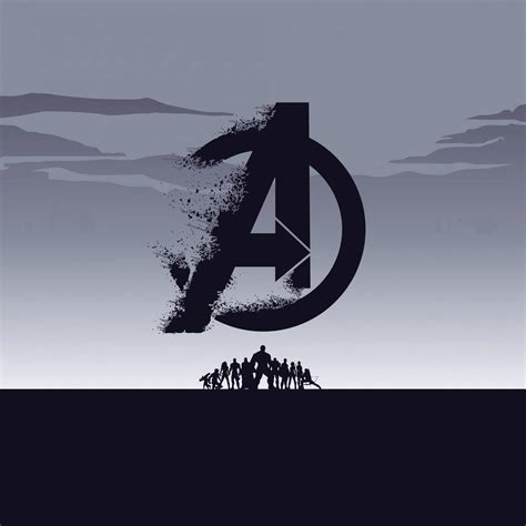 Avengers End Game Mcu Logo 4k Hd Movies 4k Wallpapers Images