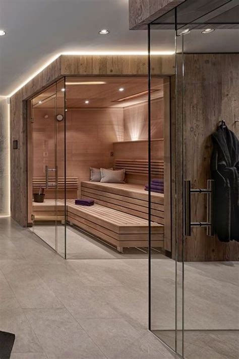 40 Beautiful Sauna Design Ideas For Your Bathroom Hmdcrtn