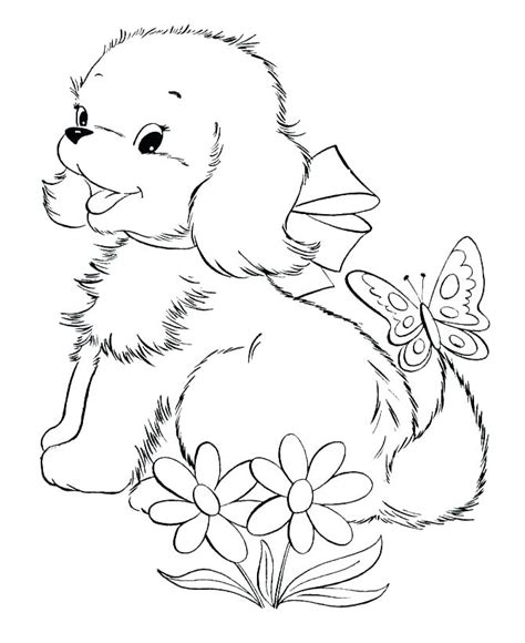 These free printable puppy coloring pages online will allow your kid. Golden Retriever Puppy Coloring Pages at GetColorings.com ...