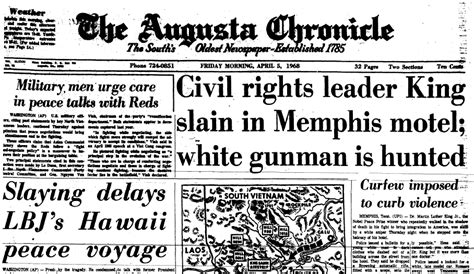 46th Anniversary Of Dr Martin Luther King Jrs Assassination