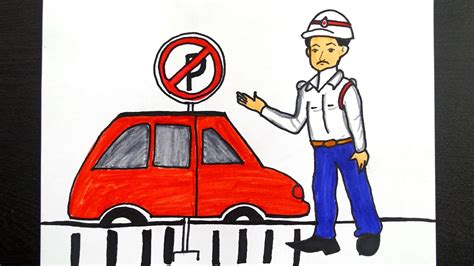 See more ideas about health and safety health and safety poster and safety in the workplace. Road Safety Poster Drawing || How To Draw Traffic Safety ...