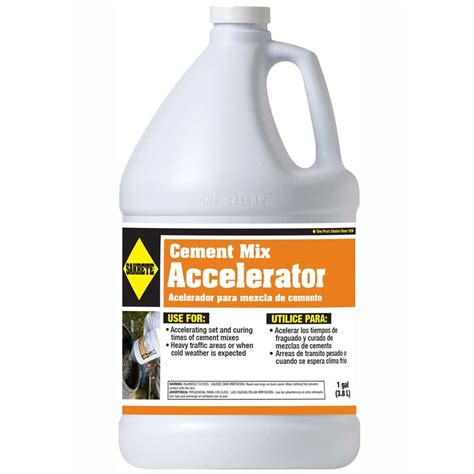 SAKRETE 1 Gal. Cement Mix Accelerator-65055001 - The Home Depot