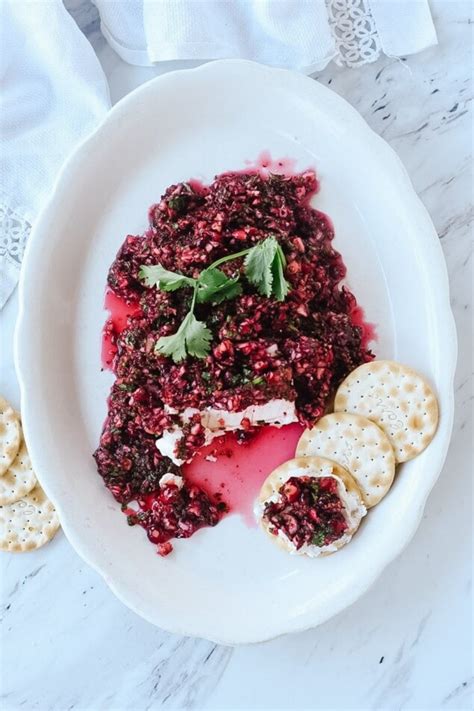 Easy Cranberry Salsa Holiday Appetizer Leigh Anne Wilkes