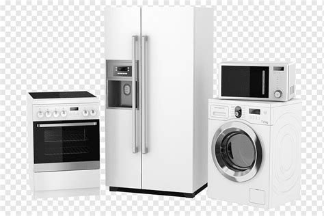 Four Assorted Electronic Appliances Home Appliance Major Appliance