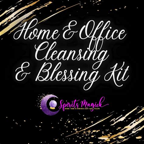 Home And Office Cleansing Blessing Kit Spirits Magick