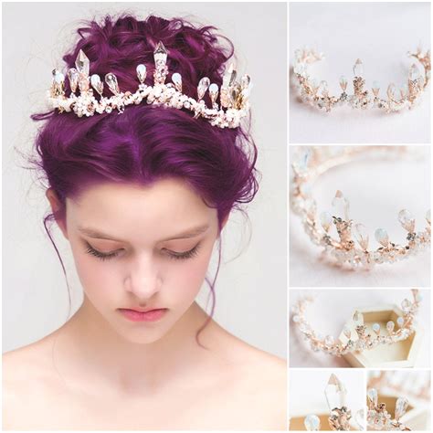 Pink Princess Crystal Crown Awc0007 Crystal Crown Crown Hairstyles