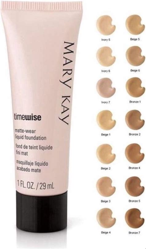 Mary Kay Timewise Matte Wear Liquid Foundation Beige 5 Combo To Oily 1