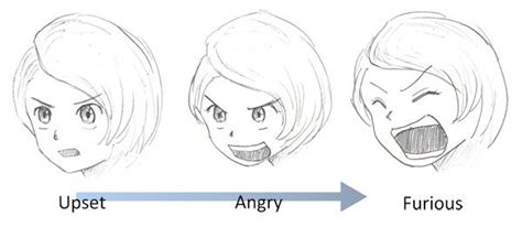 Anime Mouth Drawing Drawings Angry Anime Face