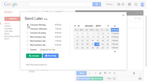 How To Schedule Emails In Gmail Bananatag